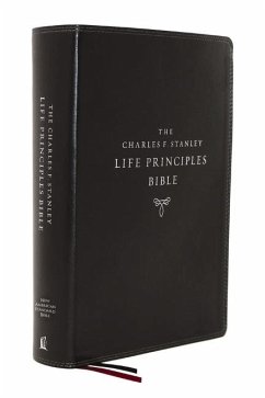 Cover Nasb, Charles F. Stanley Life Principles Bible, 2nd Edition, Leathersoft, Black, Thumb Indexed, Comfort Print