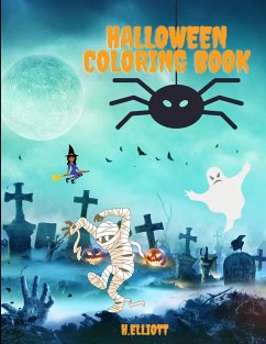 Halloween Coloring Book - Elliot, H.