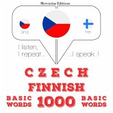 Čeština - finština: 1000 základních slov (MP3-Download)