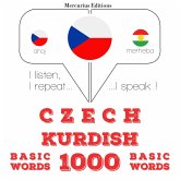 Čeština - kurdština: 1000 základních slov (MP3-Download)