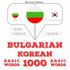 Cover 1000 essential words in Korean (MP3-Download)
