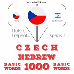 Cover Čeština - hebrejština: 1000 základních slov (MP3-Download)