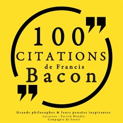 100 citations de Francis Bacon (MP3-Download) - Bacon, Francis