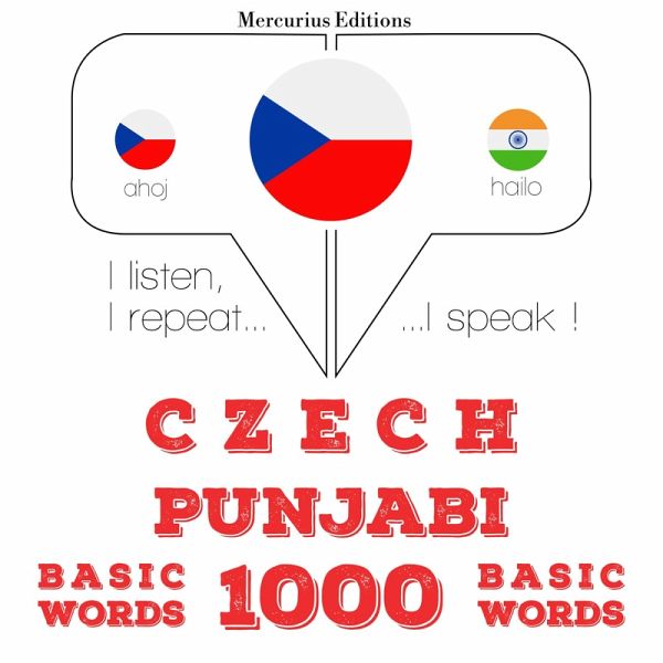 Čeština - Punjabi: 1000 základních slov (MP3-Download)