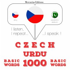 Cover Čeština - Urdu: 1000 základních slov (MP3-Download)