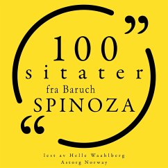 100 sitater fra Baruch Spinoza (MP3-Download) - Spinoza, Baruch