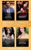 Modern Romance January 2021 A Books 5-8: The Commanding Italian's Challenge / The Secrets She Must Tell / The King's Bride by Arrangement / How to Undo the Proud Billionaire (eBook, ePUB)
