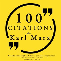 100 citations de Karl Marx (MP3-Download) - Marx, Karl