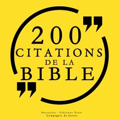 200 citations de la Bible (MP3-Download) - La Bible,