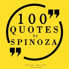 100 quotes by Baruch Spinoza (MP3-Download) - Spinoza, Baruch