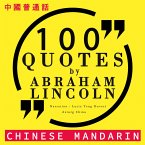100 quotes by Abraham Lincoln in chinese mandarin (MP3-Download)