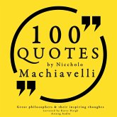 100 quotes by Niccholo Macchiavelli, from "The Prince" (MP3-Download)