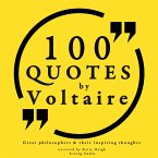 100 quotes by Voltaire: Great philosophers & their inspiring thoughts (MP3-Download)