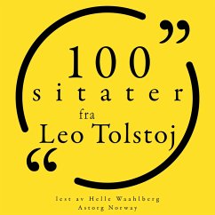 100 sitater fra Leo Tolstoj (MP3-Download) - Tolstoy, Léo