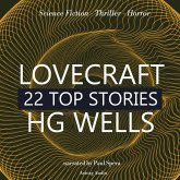 22 Top Stories of HP Lovecraft & HG Wells (MP3-Download)