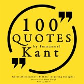 100 quotes by Immanuel Kant: Great philosophers & their inspiring thoughts (MP3-Download)