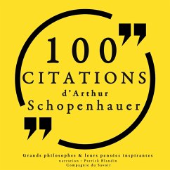 100 citations d'Arthur Schopenhauer (MP3-Download) - Schopenhauer, Arthur