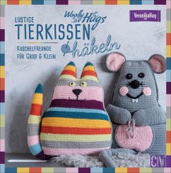 Woolly Hugs Lustige Tierkissen häkeln - Hug, Veronika