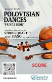 Full score of "Polovtsian Dances" for String Quartet and Piano (eBook, ePUB)