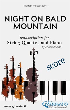 Night on Bald Mountain - String Quartet and Piano (score) (fixed-layout eBook, ePUB) - Mussorgsky, Modest; Zullino, Enrico