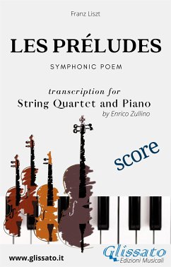 Cover Les préludes - String Quartet and Piano (score) (fixed-layout eBook, ePUB)