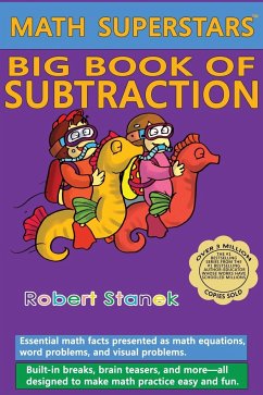 Math Superstars Big Book of Subtraction, Library Hardcover Edition - Stanek, Robert