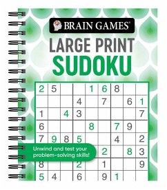 Brain Games - Large Print Sudoku (Swirls) - Publications International Ltd; Brain Games