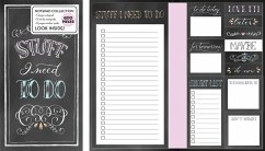 Book of Sticky Notes: Stuff I Need to Do (Chalkboard) - New Seasons; Publications International Ltd
