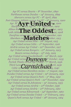 Ayr United - The Oddest Matches - Carmichael, Duncan