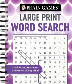 Brain Games - Large Print Word Search (Swirls) - Publications International Ltd; Brain Games