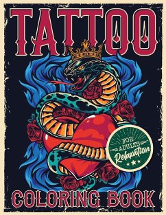 TATTOO COLORING BOOK FOR ADULTS RELAXATION - Coloring, Loridae