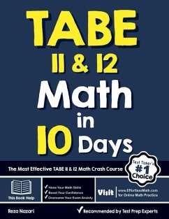TABE 11 & 12 Math in 10 Days - Nazari, Reza