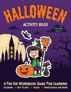 HALLOWEEN ACTIVITY BOOK FOR KIDS AGES 3-5 - Go, Halloween