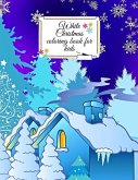 White Christmas coloring book for kids