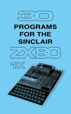 30 Programs for the Sinclair ZX80 - Reproductions, Retro