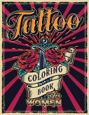 TATTOO COLORING BOOK FOR WOMEN