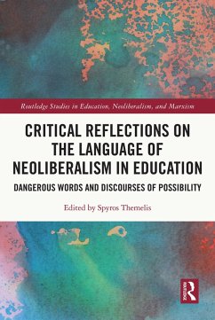 Cover Critical Reflections on the Language of Neoliberalism in Education (eBook, PDF)