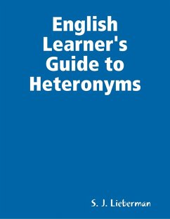 Cover English Learner's Guide to Heteronyms (eBook, ePUB)