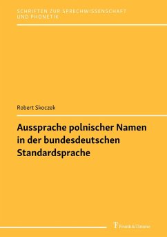 Cover Aussprache polnischer Namen in der bundesdeutschen Standardsprache (eBook, PDF)