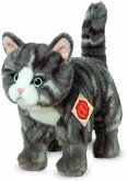 Teddy Hermann 91822 - Katze stehend, grau, 20 cm Teddy Hermann 91822 - Katze stehend, grau, 20 cm