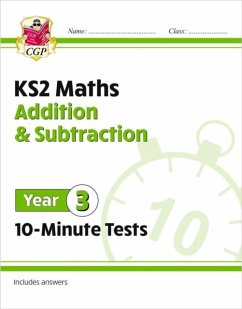 Cover KS2 Year 3 Maths 10-Minute Tests: Addition & Subtraction
