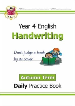 Cover KS2 Handwriting Year 4 Daily Practice Book: Autumn Term