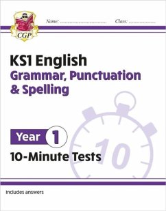 Cover KS1 Year 1 English 10-Minute Tests: Grammar, Punctuation & Spelling