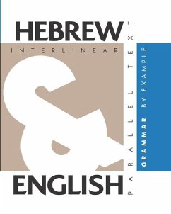 Hebrew Grammar By Example: Dual Language Hebrew-English, Interlinear & Parallel Text - Levin, Aron