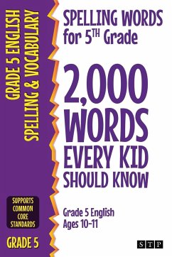 Spelling Words for 5th Grade - Stp Books