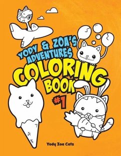 Yody & Zoa's Adventures Coloring Book #1 - Cats, Yody Zoa