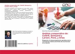 Análisis comparativo de: Cottrill, Swinyard y Larsen, Pons, y Arias