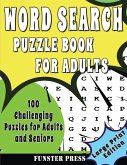 WORD SEARCH PUZZLE BOOK FOR ADULTS