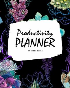 Cover Daily Productivity Planner (8x10 Softcover Log Book / Planner / Journal)