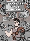 Steampunk Style Coloring Book